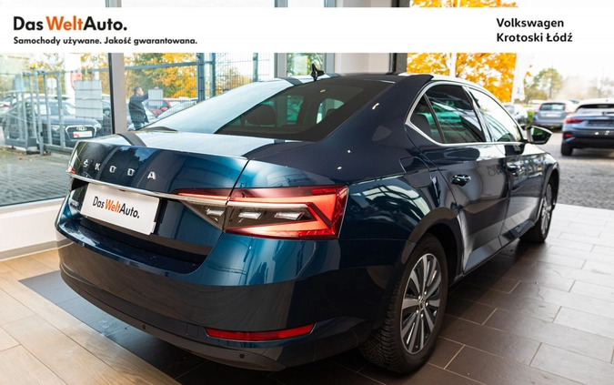 Skoda Superb cena 119900 przebieg: 18422, rok produkcji 2022 z Łódź małe 781